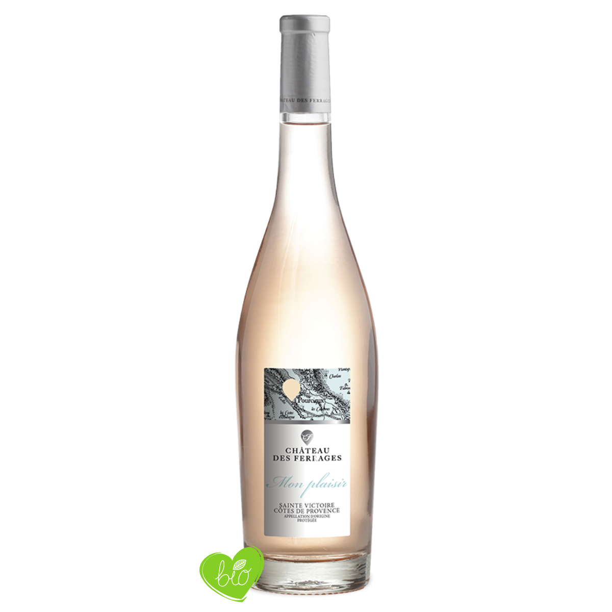 AOP Côtes de Provence Mon Plaisir rosé 2022 M. Chapoutier BIO